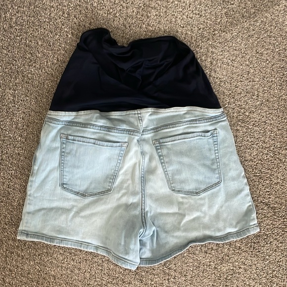 Maternity Jean Shorts - Picture 2 of 3